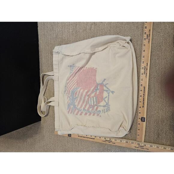 Large Vintage Jazzercise Canvas Tote Bag - Picture 7 of 7